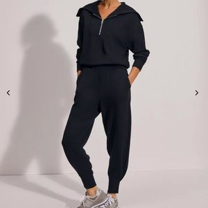 NWT Medium Black Varley The Relaxed Pant 27.5